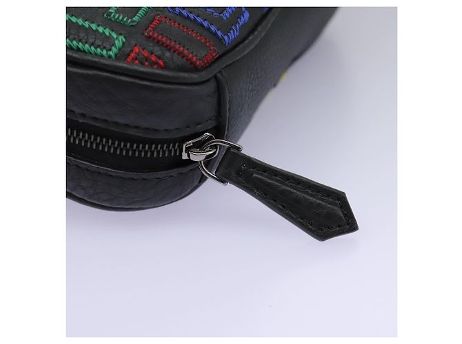 FENDI Zucca Canvas Schultertasche Mehrfarbig Schwarz Auth 112594SAM Mehrfarben - Ansicht 12