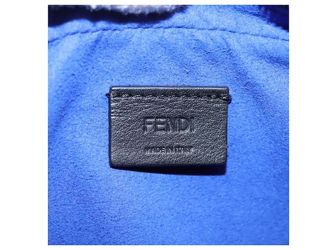FENDI Zucca Canvas Schultertasche Mehrfarbig Schwarz Auth 112594SAM Mehrfarben - Ansicht 16