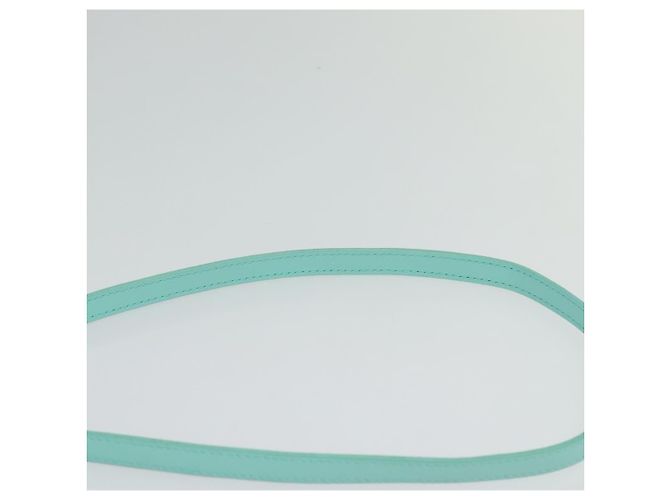 Céline Borsa a spalla mini Claude Triomphe in pelle azzurro chiaro Auth 114195SAV Blu chiaro - vista 14