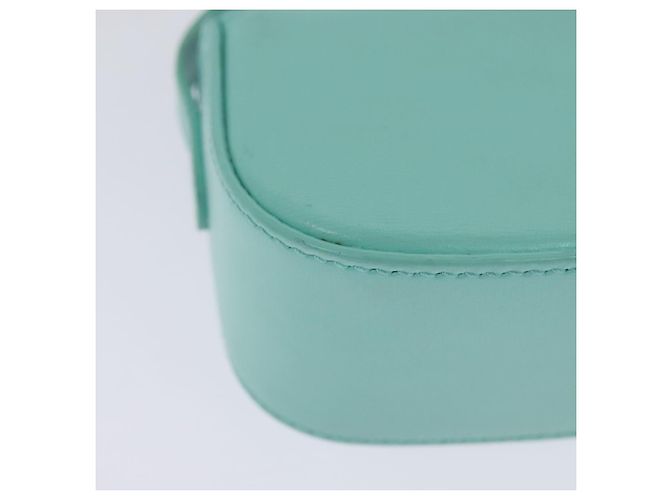 Céline Borsa a spalla mini Claude Triomphe in pelle azzurro chiaro Auth 114195SAV Blu chiaro - vista 16