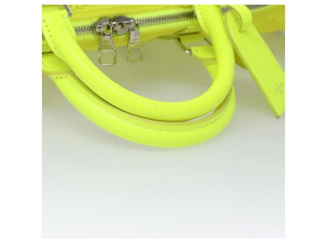 LOUIS VUITTON Borsa Keepall Bandoulière 50 Trasparente Gialla M55380 Auth 112531SM Giallo - vista 9