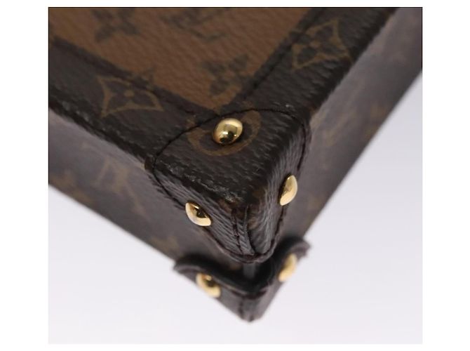 LOUIS VUITTON Pochette Trunk Verticale Inversa Borsa a Spalla M67873 Auth 113104SAM Monogramma - vista 17