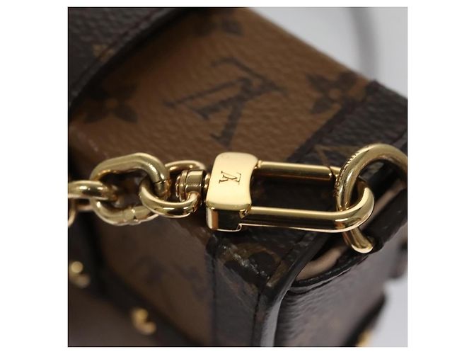 LOUIS VUITTON Pochette Trunk Verticale Inversa Borsa a Spalla M67873 Auth 113104SAM Monogramma - vista 19
