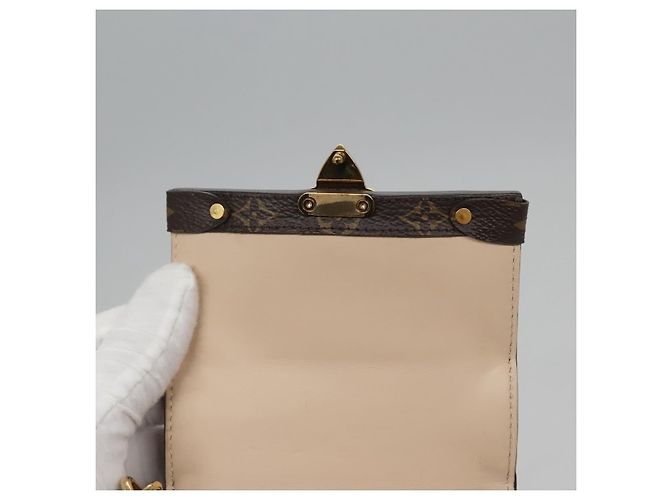 LOUIS VUITTON Pochette Trunk Verticale Inversa Borsa a Spalla M67873 Auth 113104SAM Monogramma - vista 20