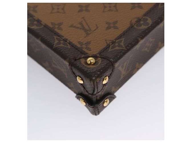 LOUIS VUITTON Pochette Trunk Verticale Inversa Borsa a Spalla M67873 Auth 113104SAM Monogramma - vista 9