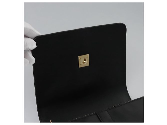 LOUIS VUITTON Borsa a Spalla Rendezvous Pelle Nera M57743 LV Auth ar13279SAM Nero - vista 19