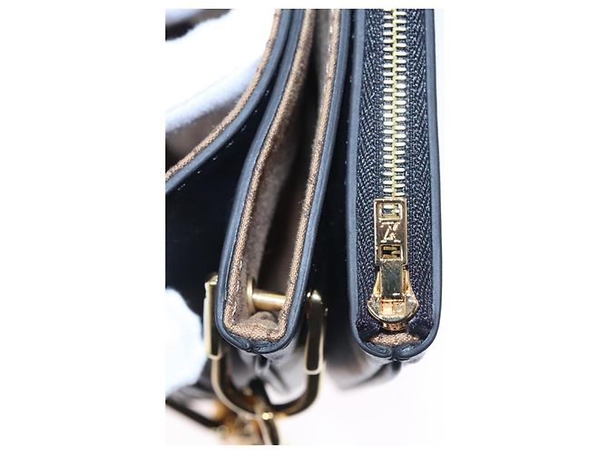 LOUIS VUITTON Borsa a Spalla Rendezvous Pelle Nera M57743 LV Auth ar13279SAM Nero - vista 27