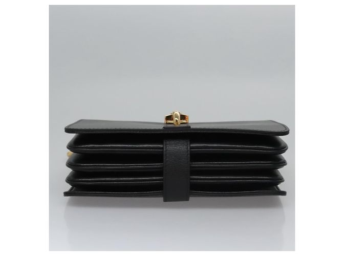 LOUIS VUITTON Borsa a Spalla Rendezvous Pelle Nera M57743 LV Auth ar13279SAM Nero - vista 5