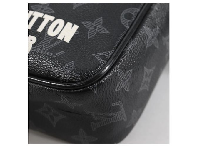 LOUIS VUITTON Bolsa de Ombro Monogram Eclipse DanubePM M43677 LV Auth 133254SAM Monograma - vista 17