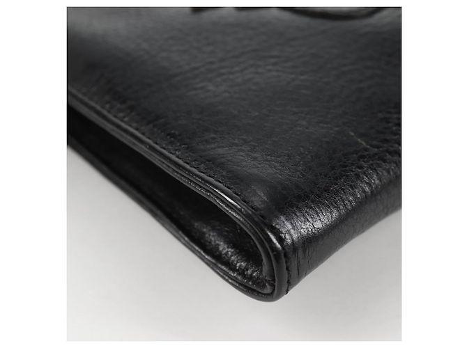 Borsa Gunslinger in pelle nera con bottone a croce Chrome Hearts Auth 134879SM Nero - vista 16