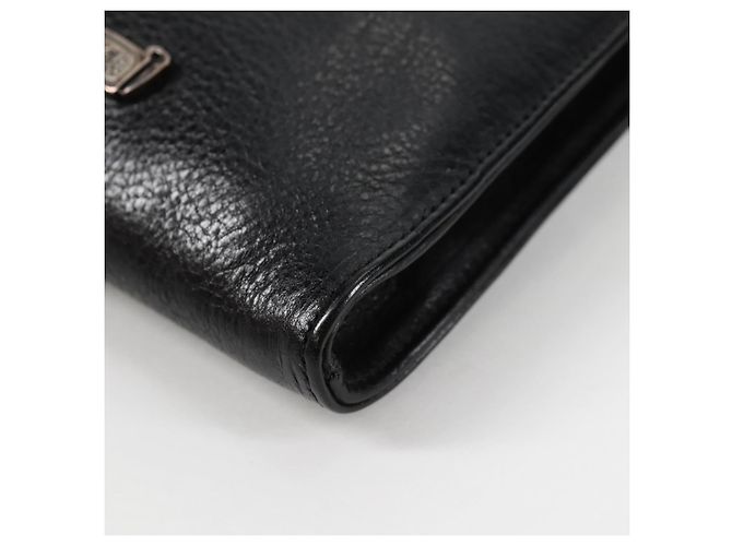 Borsa Gunslinger in pelle nera con bottone a croce Chrome Hearts Auth 134879SM Nero - vista 19