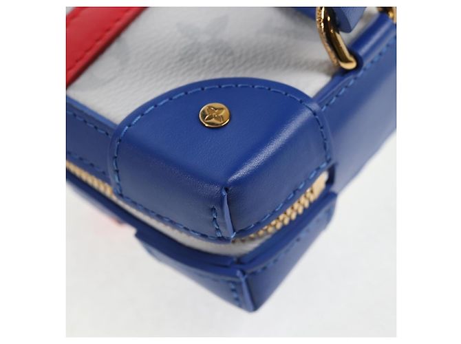 LOUIS VUITTON Borsa per telefono Soft Trunk LV X NBA Bianca M80101 LV Auth 138078SAM Monogramma - vista 18