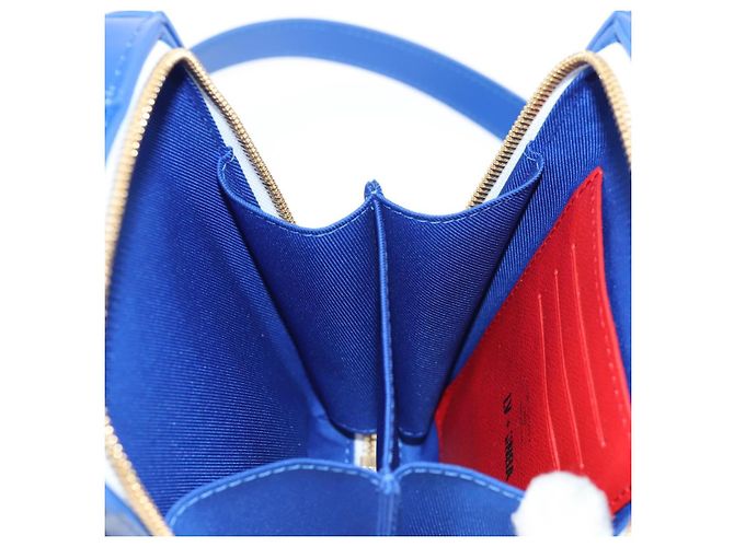 LOUIS VUITTON Borsa per telefono Soft Trunk LV X NBA Bianca M80101 LV Auth 138078SAM Monogramma - vista 24