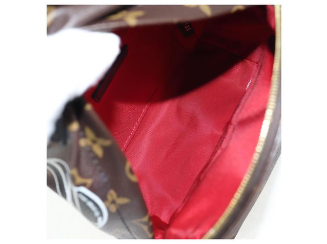 LOUIS VUITTON Bolsa de Ombro Palm Springs Monogram World Tour M42971 Auth 135119SAM Monograma - vista 10