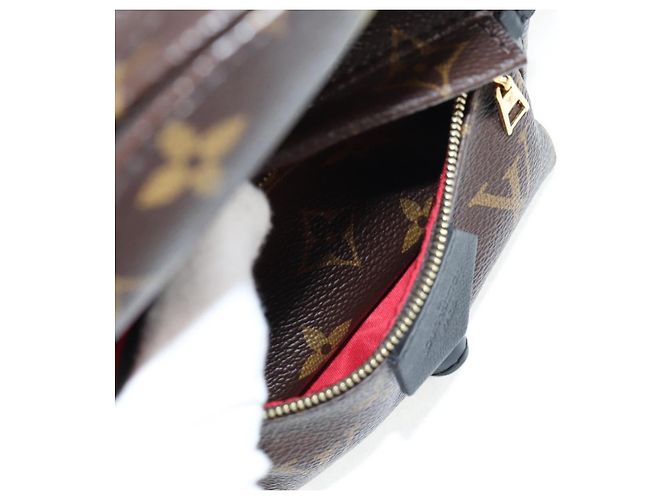 LOUIS VUITTON Bolsa de Ombro Palm Springs Monogram World Tour M42971 Auth 135119SAM Monograma - vista 24