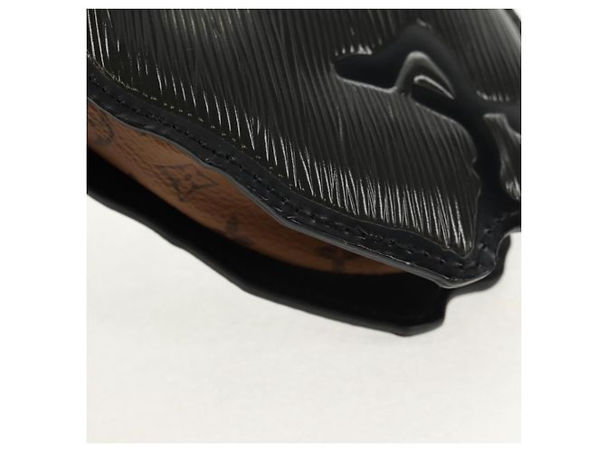 LOUIS VUITTON Pochette Borsa Monogram Reverse Testa di Cane Grigia M53171 LV Auth 139199SM Marrone - vista 15