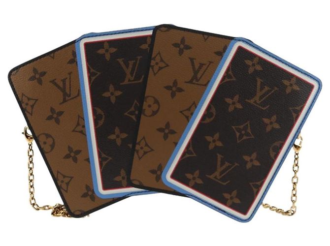 LOUIS VUITTON Monogram Game On Portefeuille Zoe Sac Blanc M80226 LV Auth 143515SM - vue 2