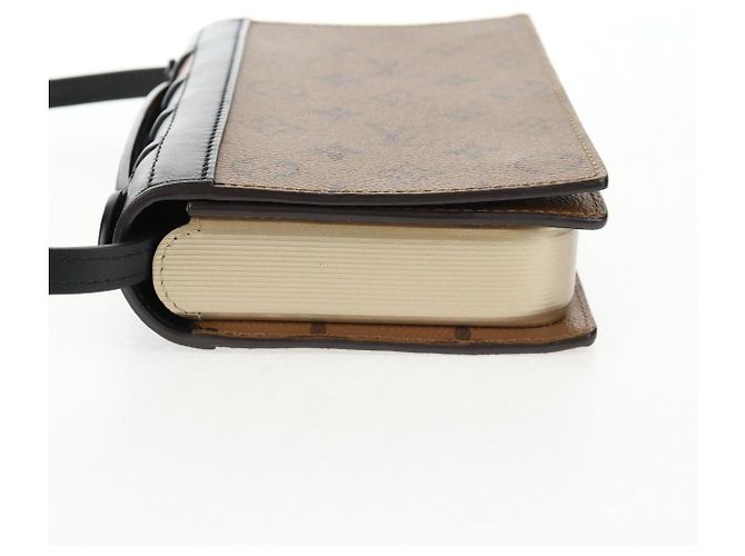 LOUIS VUITTON Monogram Reverse Portafoglio Libro Con Catena Borsa M81830 LV Auth 140001SAM Monogramma - vista 3