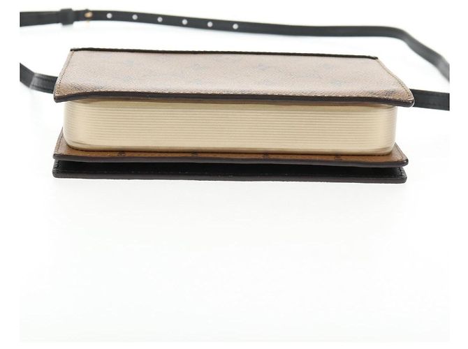 LOUIS VUITTON Monogram Reverse Portafoglio Libro Con Catena Borsa M81830 LV Auth 140001SAM Monogramma - vista 5