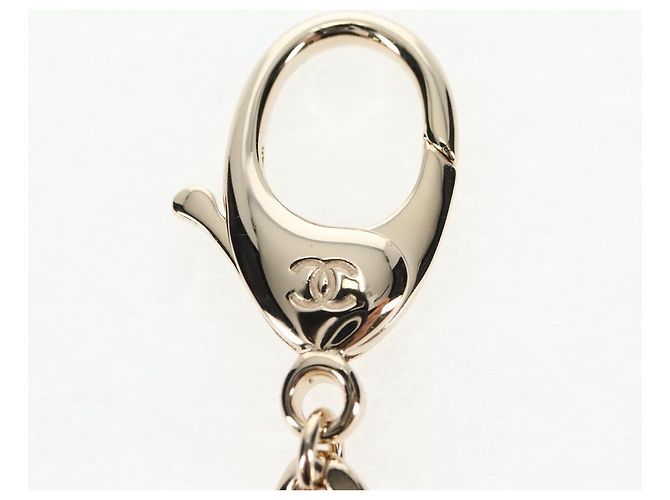 Llave CHANEL de metal dorado CC Auth 139035SAM - vista 5