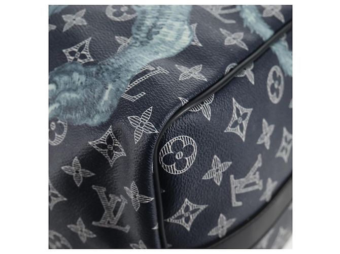 LOUIS VUITTON Monogram Savanna Keepall Bandouliere 45 Borsa M54129 LV Auth 137148SM Monogramma - vista 15