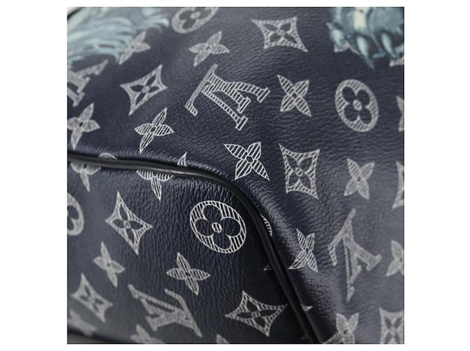 LOUIS VUITTON Monogram Savanna Keepall Bandouliere 45 Borsa M54129 LV Auth 137148SM Monogramma - vista 16