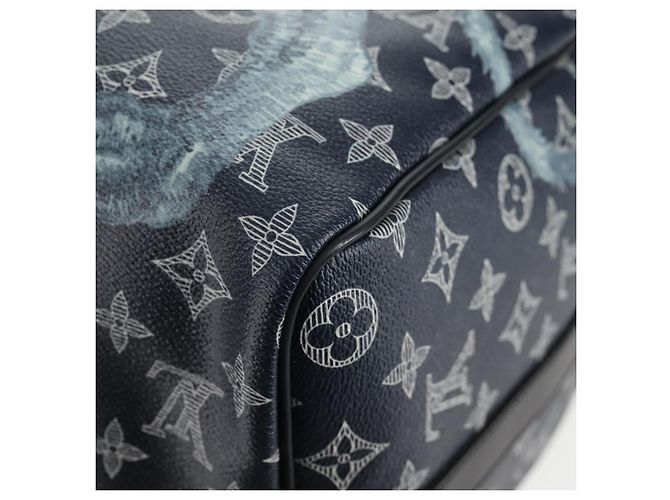 LOUIS VUITTON Monogram Savanna Keepall Bandouliere 45 Borsa M54129 LV Auth 137148SM Monogramma - vista 17