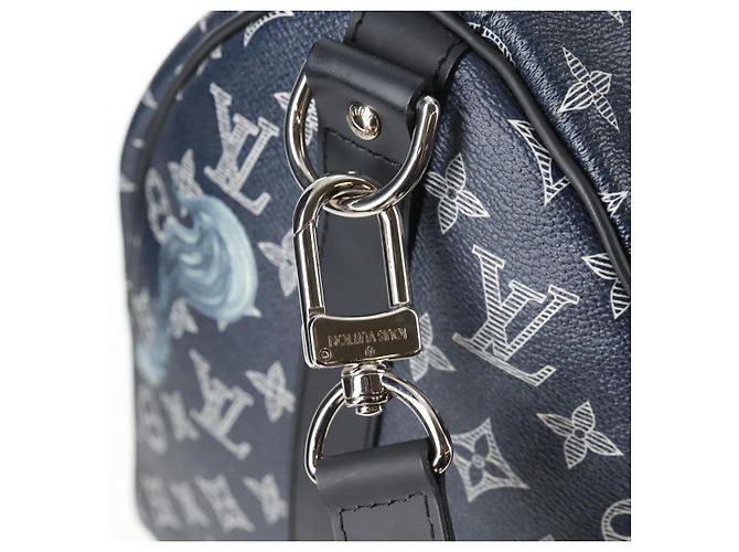 LOUIS VUITTON Monogram Savanna Keepall Bandouliere 45 Borsa M54129 LV Auth 137148SM Monogramma - vista 18