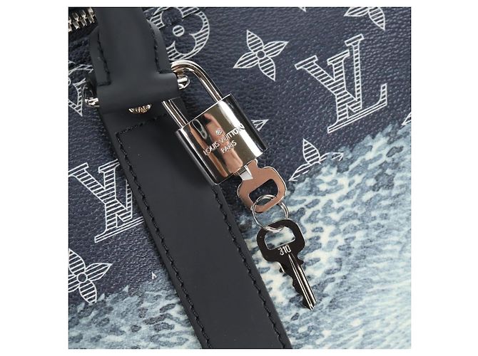 LOUIS VUITTON Monogram Savanna Keepall Bandouliere 45 Borsa M54129 LV Auth 137148SM Monogramma - vista 9