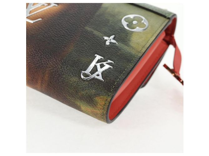 LOUIS VUITTON Masters Collection Pochette Chain Bag Rosa M64626 LV Auth 128935SM Monogramma - vista 18