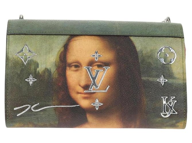 LOUIS VUITTON Masters Collection Pochette Chain Bag Rosa M64626 LV Auth 128935SM Monogramma - vista 2