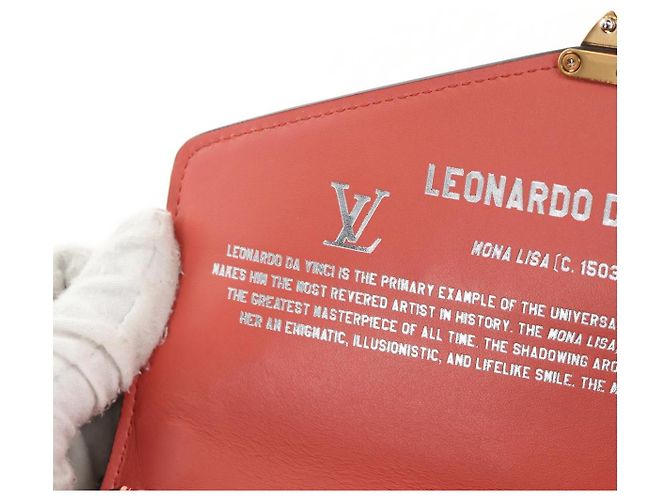 LOUIS VUITTON Masters Collection Pochette Chain Bag Rosa M64626 LV Auth 128935SM Monogramma - vista 23
