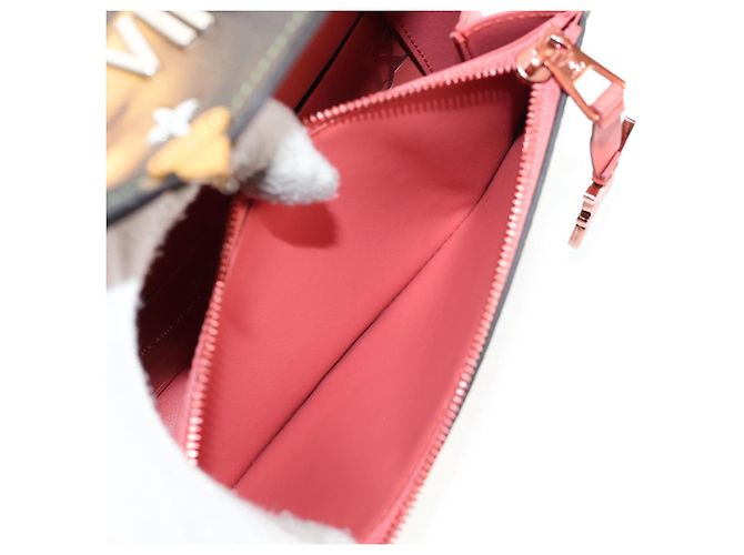 LOUIS VUITTON Masters Collection Pochette Chain Bag Rosa M64626 LV Auth 128935SM Monogramma - vista 32