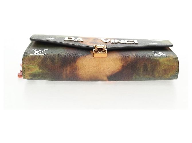 LOUIS VUITTON Masters Collection Pochette Chain Bag Rosa M64626 LV Auth 128935SM Monogramma - vista 5