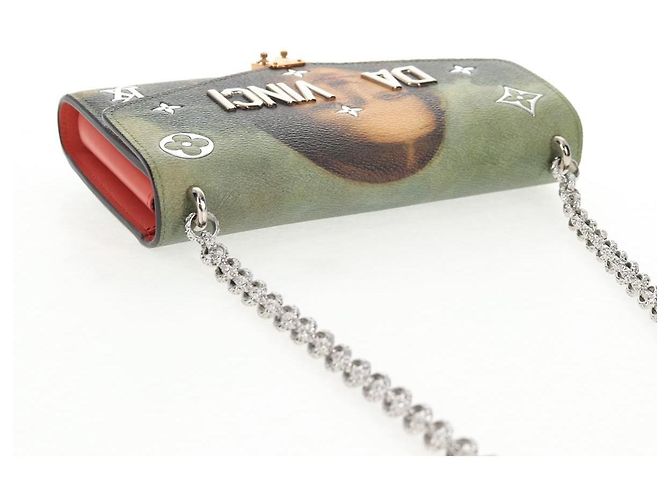 LOUIS VUITTON Masters Collection Pochette Chain Bag Rosa M64626 LV Auth 128935SM Monogramma - vista 6