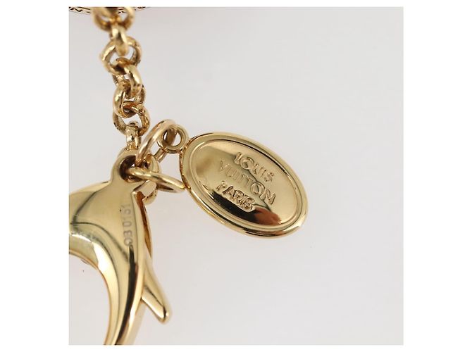 LOUIS VUITTON BijouxSac Montgolfier Charm metallo Oro M66370 LV Auth 145064SAM D'oro - vista 10