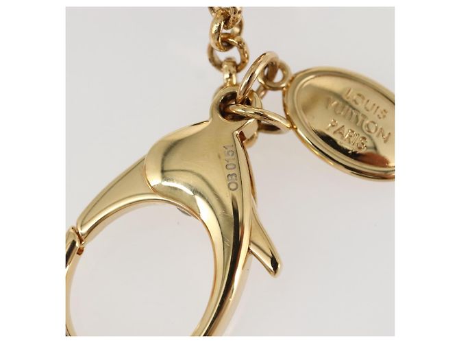 LOUIS VUITTON BijouxSac Montgolfier Charm metallo Oro M66370 LV Auth 145064SAM D'oro - vista 11