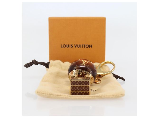 LOUIS VUITTON BijouxSac Montgolfier Charm metallo Oro M66370 LV Auth 145064SAM D'oro - vista 12