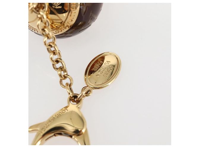 LOUIS VUITTON BijouxSac Montgolfier Charm metallo Oro M66370 LV Auth 145064SAM D'oro - vista 14