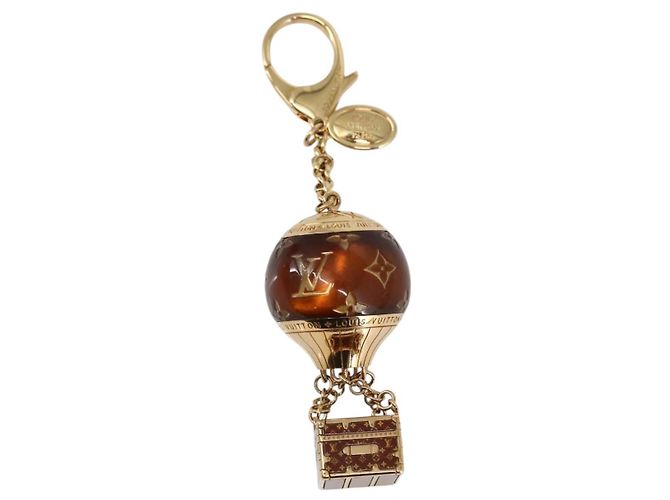 LOUIS VUITTON BijouxSac Montgolfier Charm metallo Oro M66370 LV Auth 145064SAM D'oro - vista 2