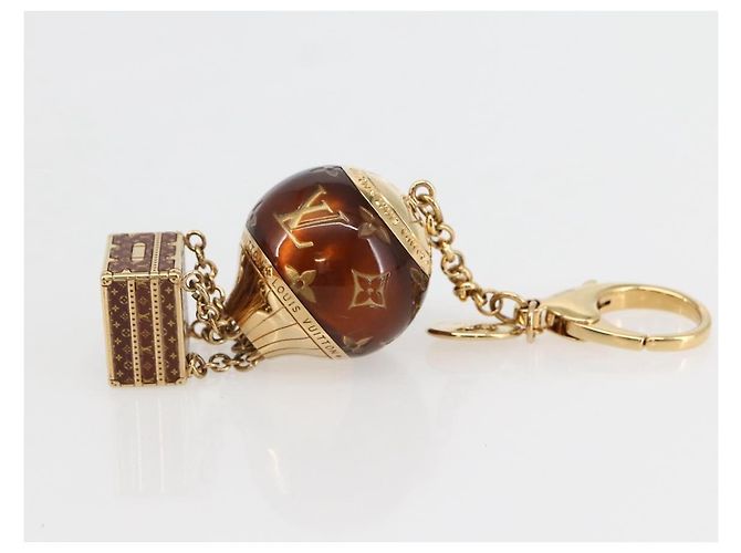 LOUIS VUITTON BijouxSac Montgolfier Charm metallo Oro M66370 LV Auth 145064SAM D'oro - vista 4