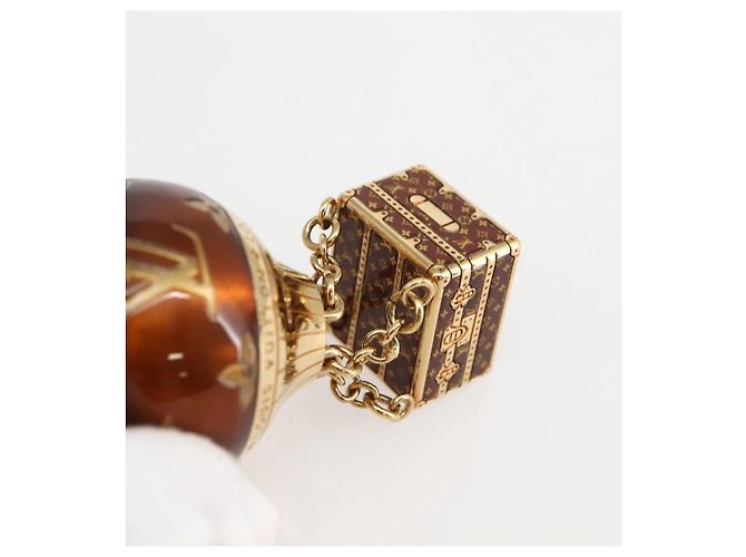 LOUIS VUITTON BijouxSac Montgolfier Charm metallo Oro M66370 LV Auth 145064SAM D'oro - vista 8
