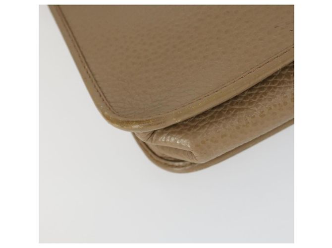 Borsa a mano Christian Dior in pelle 2 pezzi Bordeaux Beige Auth fm5166 - vista 17