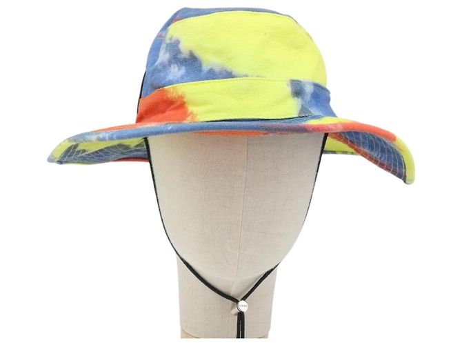 Cappello LOEWE in cotone Multicolore Auth AMZ141A - vista 13
