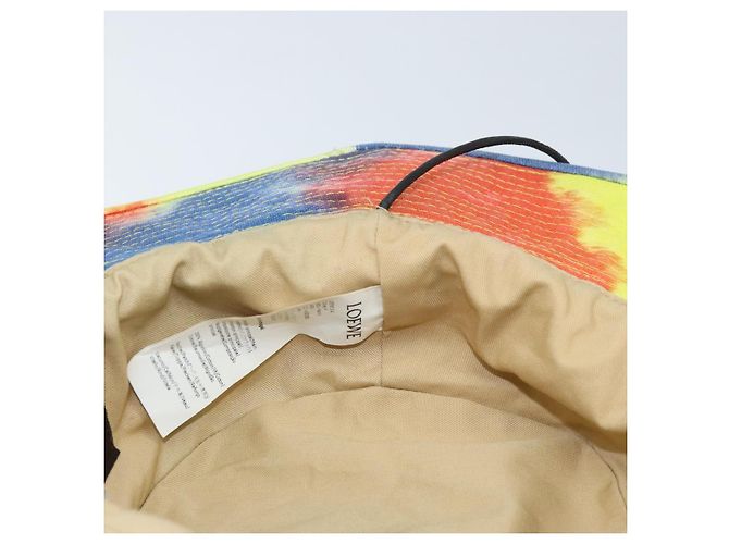 Cappello LOEWE in cotone Multicolore Auth AMZ141A - vista 15