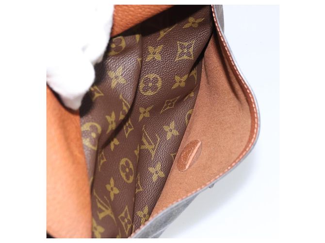 LOUIS VUITTON Borsa a Spalla Monogram Jeune Fille GM M51225 LV Auth ti3805 Monogramma - vista 24