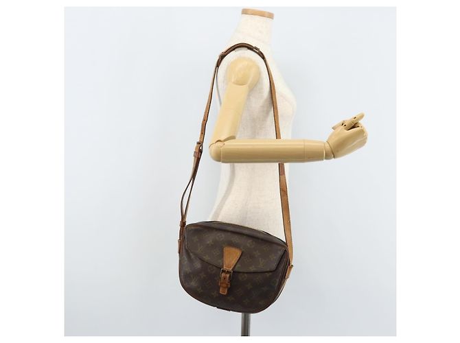 LOUIS VUITTON Borsa a Spalla Monogram Jeune Fille GM M51225 LV Auth ti3805 Monogramma - vista 25
