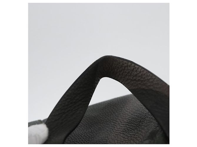 Mochila de couro caqui Valentino Auth bs33924 - vista 14