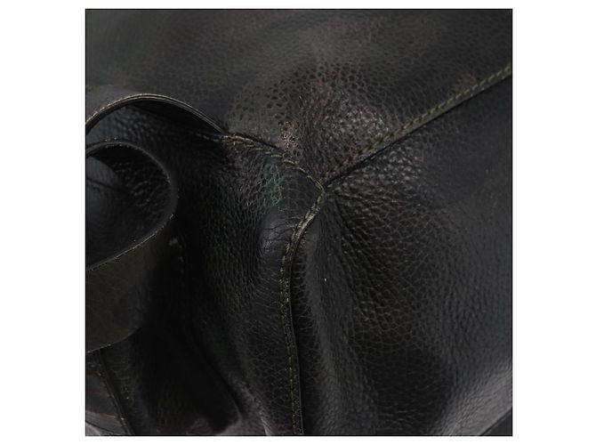 Mochila de couro caqui Valentino Auth bs33924 - vista 18