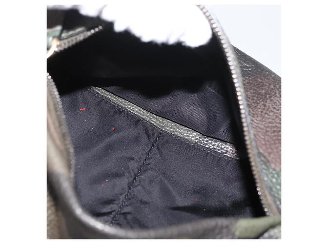Mochila de couro caqui Valentino Auth bs33924 - vista 27